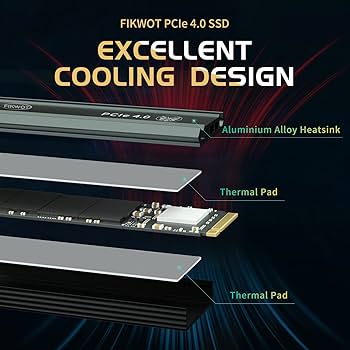 内蔵型SSD FIKWOT FN960 2TB SSD PCIe 4.0 M.2 NVMe Amazon.com: Fikwot FN960 2TB M.2 2280 PCIe Gen4 x4 NVMe 1.4